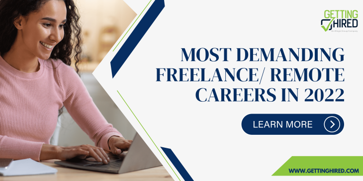 Most Demanding Freelance Remote Careers in 2022 Blog Banner