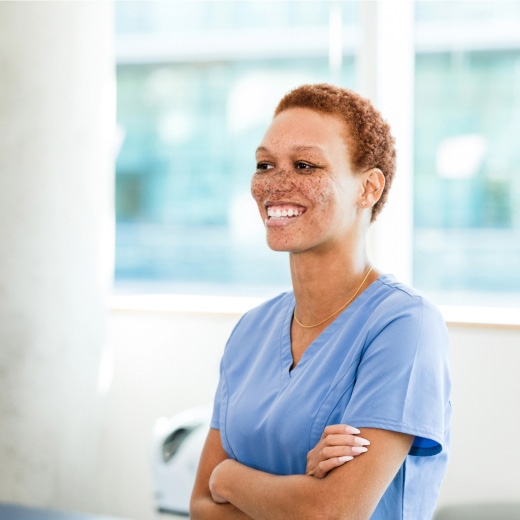 Physician Assistant smiling