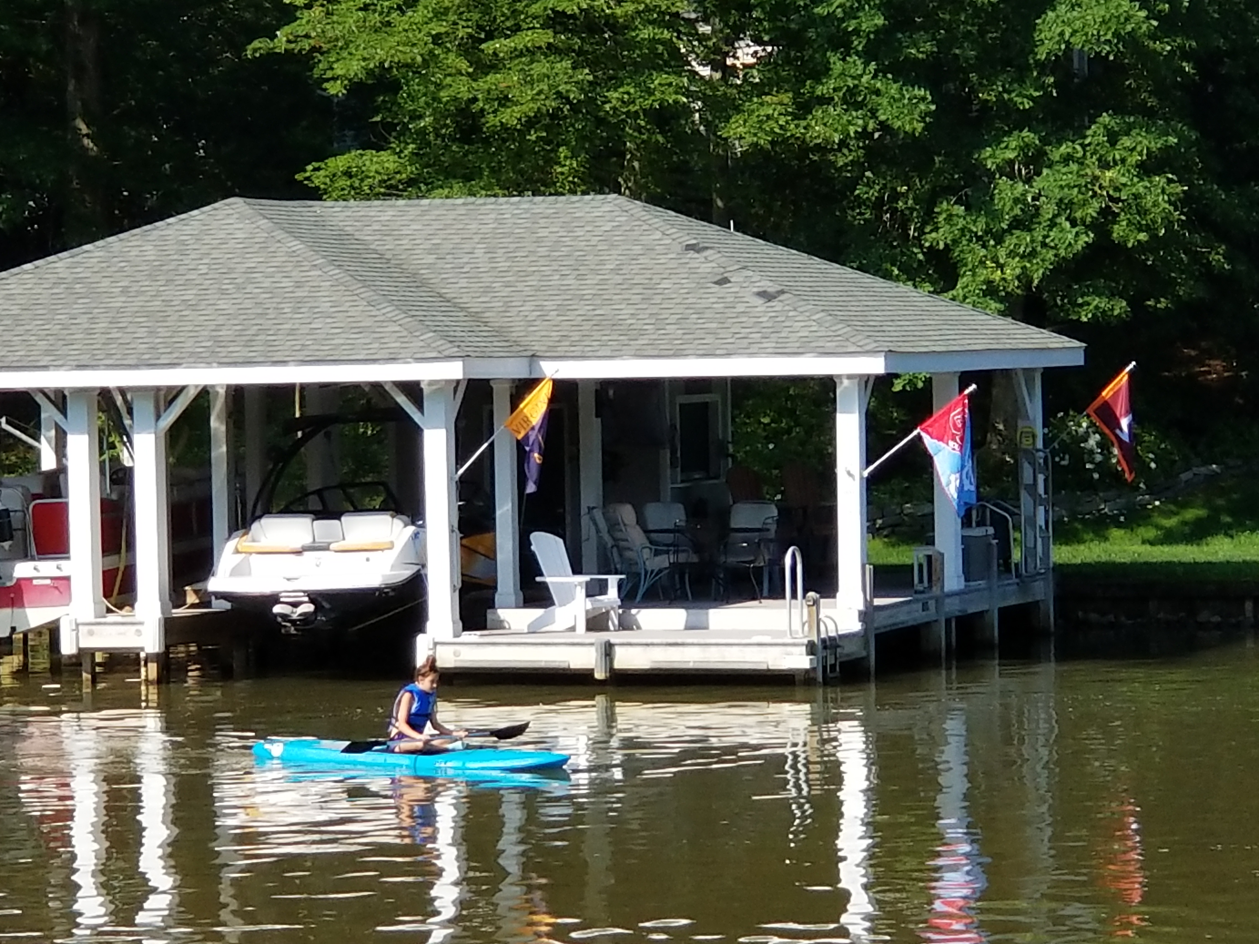 Kayak on Lake Gaston