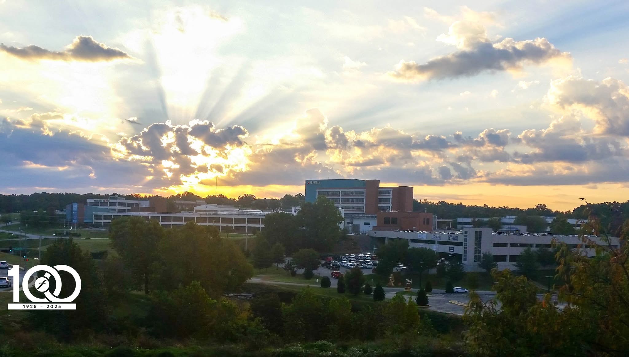 Sunrise over Freeman