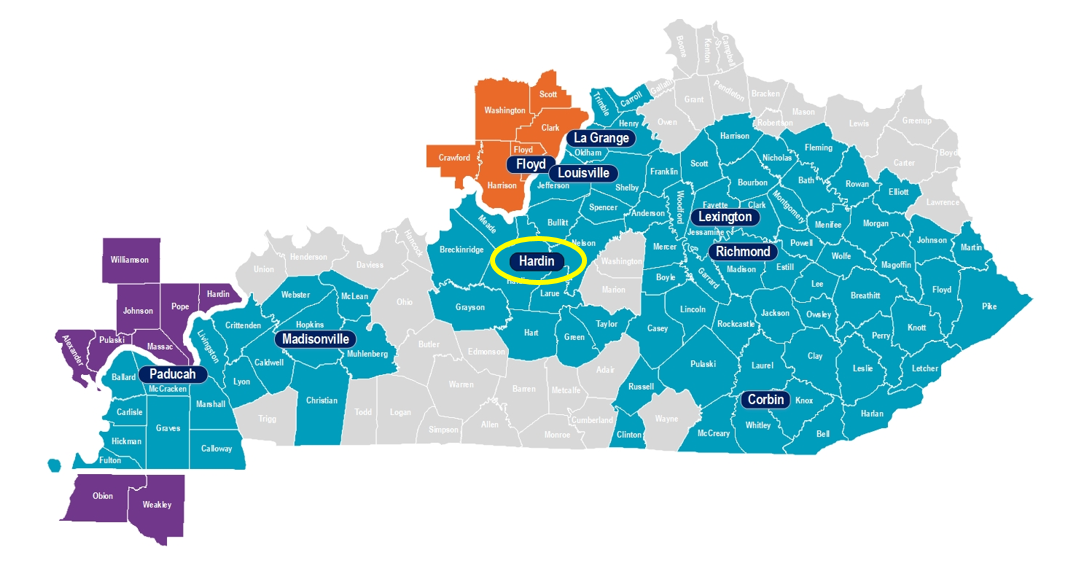 Hardin map
